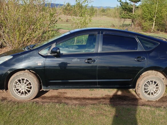 2009 Toyota Prius II Рестайлинг (XW20), чёрный, 850000 рублей - вид 5