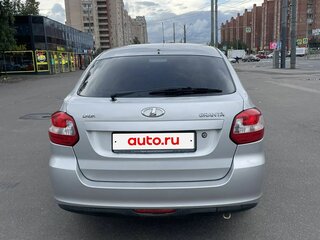 2017 Lada (ВАЗ) Granta I, серебристый, 350000 рублей, вид 3