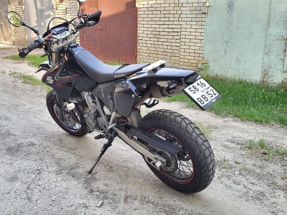 2007 Suzuki DR-Z 400 SM, чёрный, 450000 рублей - вид 2