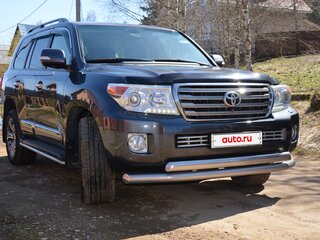 2012 Toyota Land Cruiser 200 Series Рестайлинг 1, серый, 4500000 рублей, вид 3