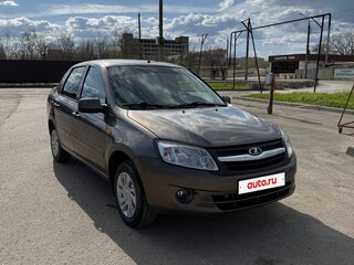 2014 Lada (ВАЗ) Granta I, коричневый, 415000 рублей, вид 3