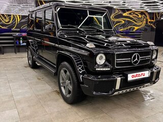 2016 Mercedes-Benz G-Класс 500 II (W463) Рестайлинг 4, чёрный, 6700000 рублей, вид 2