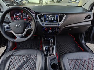 2018 Hyundai Solaris II, чёрный, 1150000 рублей, вид 5