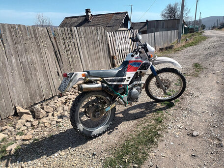 1995 Yamaha XT225 Serow, белый, 160000 рублей, вид 2