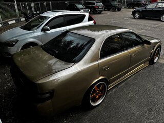 1996 Toyota Chaser V (X90) Рестайлинг, бежевый, 625000 рублей, вид 4