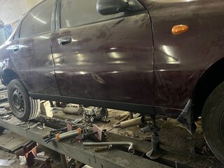 2009 Chevrolet Lanos I, пурпурный, 340000 рублей, вид 3