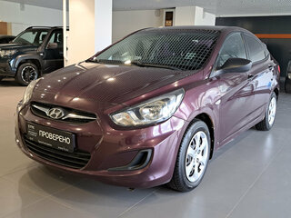 2011 Hyundai Solaris I, фиолетовый, 375000 рублей, вид 1