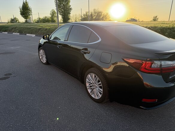 2015 Lexus ES 200 VI Рестайлинг, чёрный, 2300000 рублей - вид 2