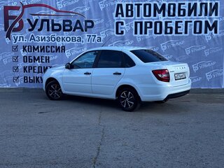 2021 Lada (ВАЗ) Granta I Рестайлинг, белый, 685000 рублей, вид 4