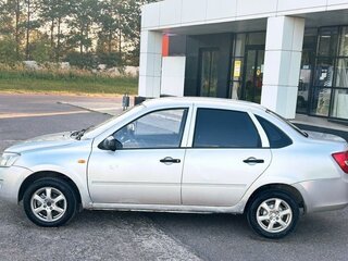 2013 Lada (ВАЗ) Granta I, серебристый, 200000 рублей, вид 5