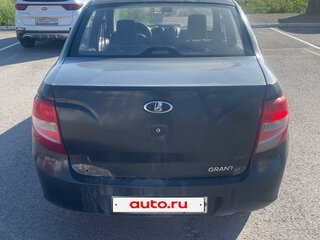 2012 Lada (ВАЗ) Granta I, чёрный, 150000 рублей, вид 3