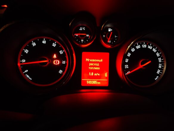 2013 Opel Astra J Рестайлинг, чёрный, 830000 рублей - вид 6