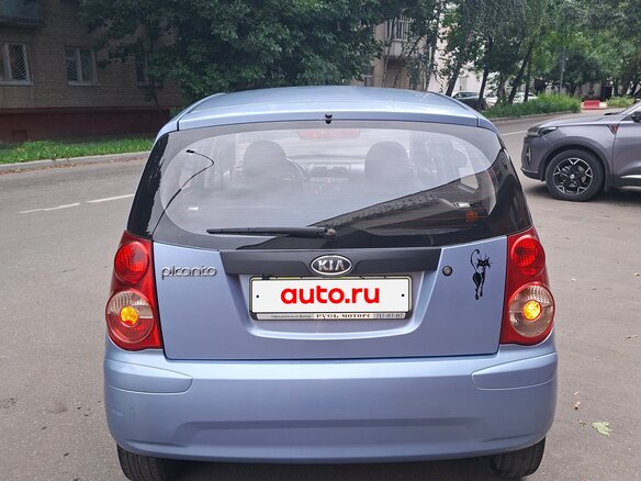 2010 Kia Picanto I Рестайлинг, голубой - вид 3
