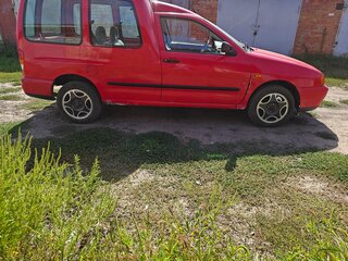 2001 Volkswagen Caddy II, красный, 298756 рублей, вид 4