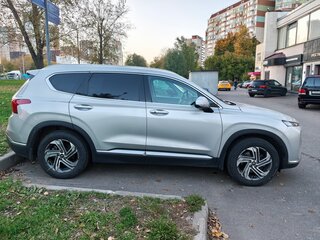 2021 Hyundai Santa Fe IV Рестайлинг, серый, 3400000 рублей, вид 4