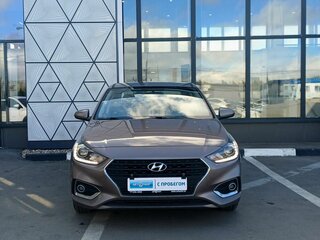 2018 Hyundai Solaris II, коричневый, 1149000 рублей, вид 2