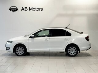 2018 Skoda Rapid I Рестайлинг, белый, 1390000 рублей, вид 3