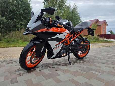 2018 KTM RC 390, оранжевый, 399000 рублей, вид 3