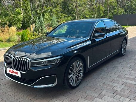 2021 BMW 7 серии Long 740Li xDrive VI (G11/G12) Рестайлинг, чёрный, 6500000 рублей, вид 1