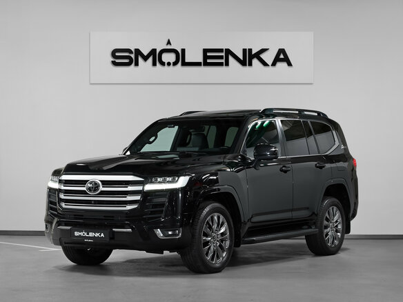 2022 Toyota Land Cruiser 300 Series, чёрный