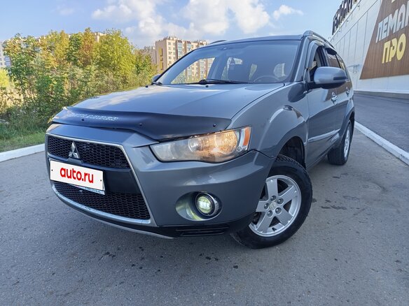 2010 Mitsubishi Outlander II Рестайлинг, серый - вид 10
