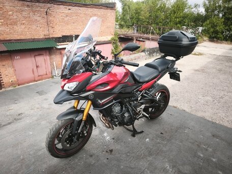 2015 Yamaha MT-09 Tracer (FJ-09), красный, 659000 рублей, вид 1