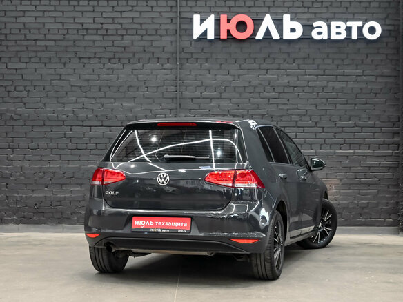 2014 Volkswagen Golf VII, серый - вид 4