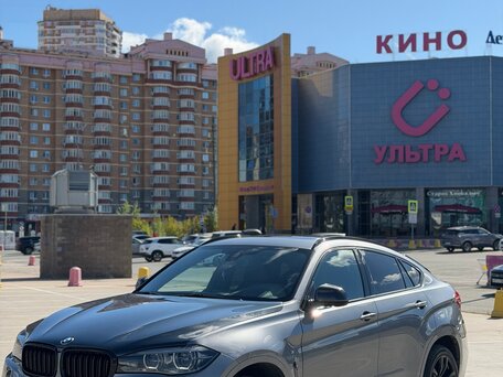 2017 BMW X6 40d II (F16), серый, 3950000 рублей, вид 4