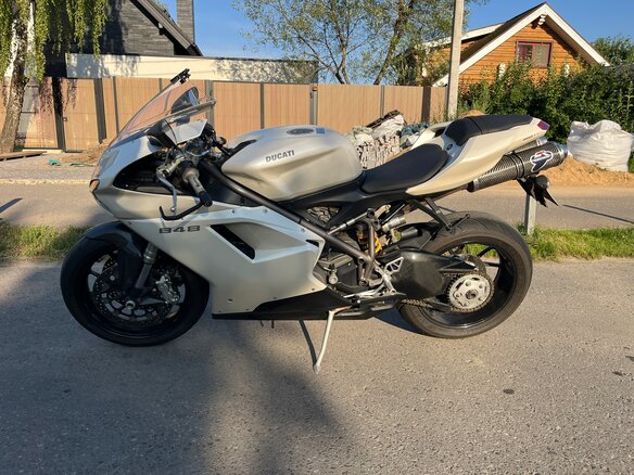 2009 Ducati 848, белый, 700000 рублей - вид 5