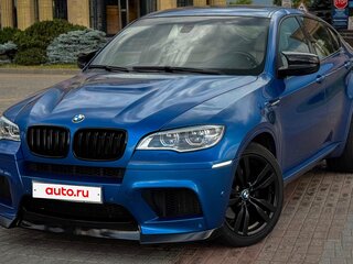 2012 BMW X6 M I (E71) Рестайлинг, синий, 1870000 рублей, вид 1