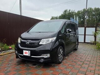 2015 Honda Stepwgn Spada V, чёрный, 1650000 рублей, вид 2