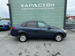 2013 Lada (ВАЗ) Granta I, синий, 419000 рублей, вид 4