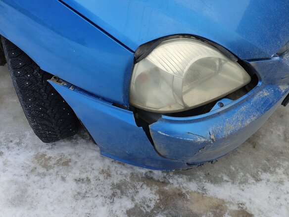 2003 Kia Rio I Рестайлинг, синий, 200000 рублей - вид 6