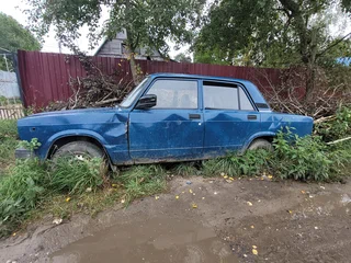 2009 Lada (ВАЗ) 2107, синий, 45000 рублей, вид 2