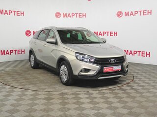 2019 Lada (ВАЗ) Vesta SW Cross I, бежевый, 929000 рублей, вид 3