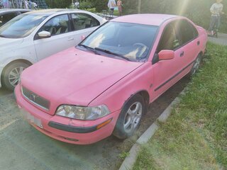2002 Volvo S40 I Рестайлинг, красный, 140000 рублей, вид 1