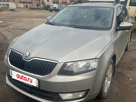 2014 Skoda Octavia III (A7), бежевый, 1098000 рублей, вид 1