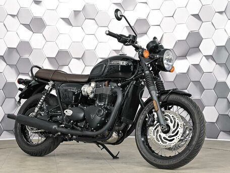 2023 Triumph Bonneville T120, чёрный, 1177000 рублей, вид 1