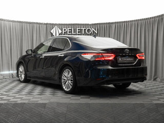 2020 Toyota Camry VIII (XV70), синий, 3250000 рублей, вид 4