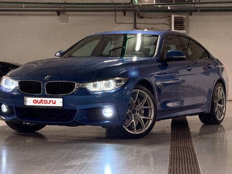 2017 BMW 4 серии Gran Coupe 430i xDrive F32/F33/F36 Рестайлинг, синий, 2580000 рублей, вид 1