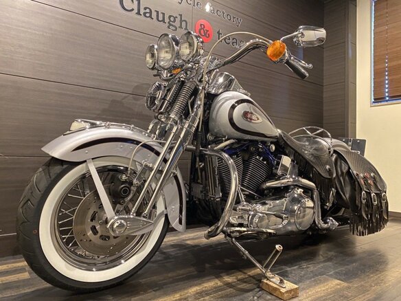 1999 Harley-Davidson Springer Softail, серебристый, 1243000 рублей - вид 7