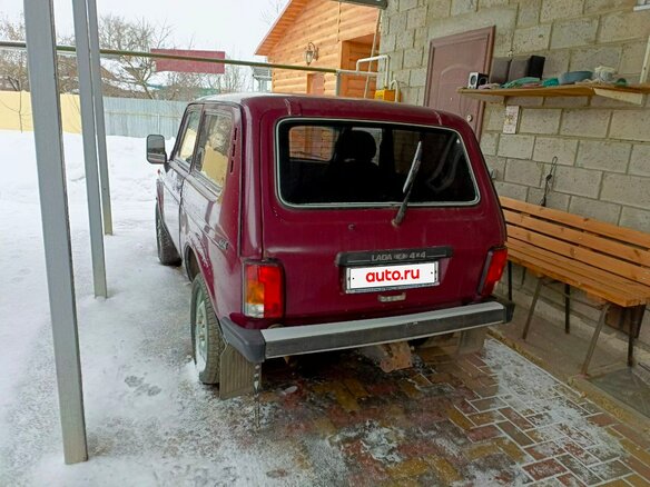1996 Lada (ВАЗ) 2121 (4x4) I Рестайлинг, красный, 250000 рублей - вид 2
