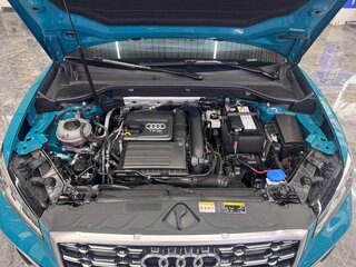 2022 Audi Q2 L 35 TFSI I Рестайлинг, голубой, 1530000 рублей, вид 3