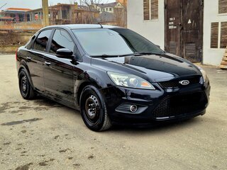 2011 Ford Focus II Рестайлинг, чёрный, 840000 рублей, вид 2