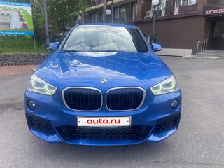 2018 BMW X1 20i xDrive II (F48), голубой, 2800000 рублей, вид 3