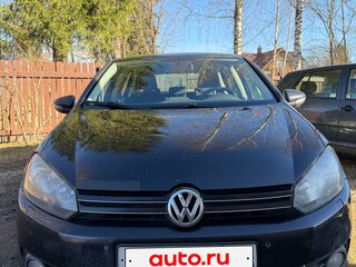 2009 Volkswagen Golf VI, чёрный, 500000 рублей, вид 2