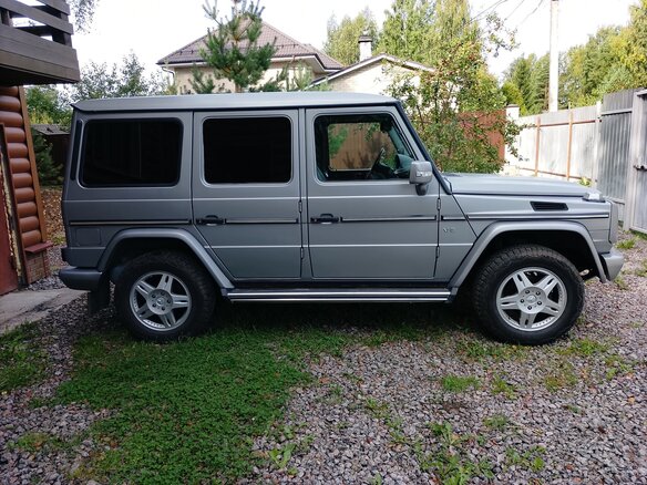 2006 Mercedes-Benz G-Класс 500 II (W463) Рестайлинг 1, серый, 3200000 рублей - вид 4