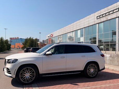 2021 Mercedes-Benz GLS 400 d II (X167), белый, 7090000 рублей, вид 1