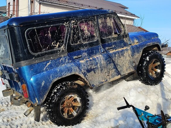 1986 УАЗ 31512, синий, 600000 рублей - вид 10