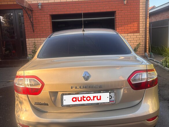 2011 Renault Fluence I, бежевый, 550000 рублей - вид 4